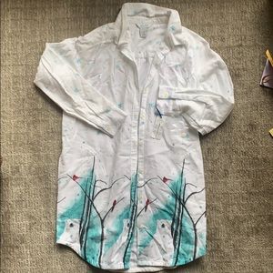 NWT Flannel Sleep Shirt Nightgown